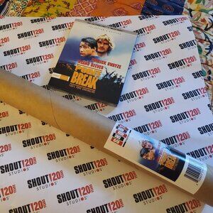 POINT BREAK *SHOUT FACTORY GIFT SET* 4K + Blu-Ray + Slipcover + OOP Poster